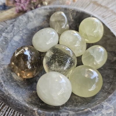Citrine naturelle « A » polie