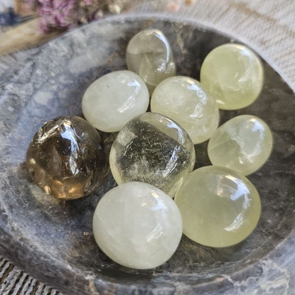 Citrine naturelle « A » polie