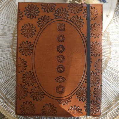 Carnet moyen avec élastique - Chakra Mandala