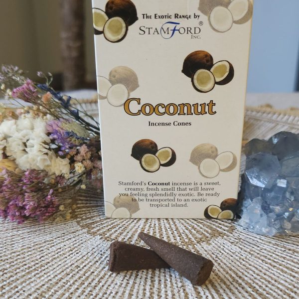 Cônes d'encens à la noix de coco Stamford