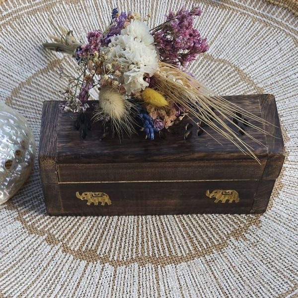 Boîte à fumée pour cônes d'encens