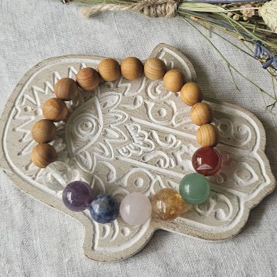 Bracelet Cèdre - 7 chakras