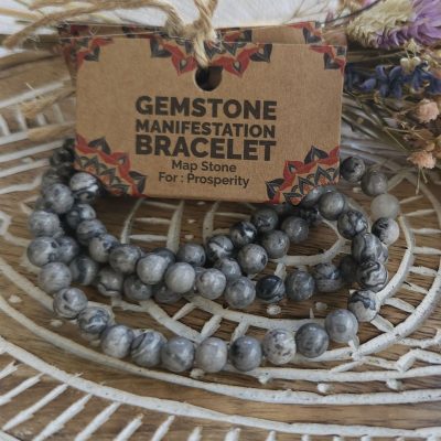 Bracelet de manifestation – Pierre de carte