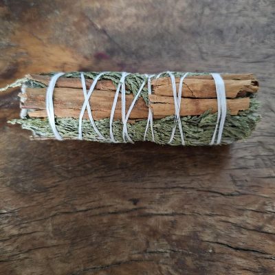 Ensemble d'herbes - Sauge blanche, cèdre et cannelle