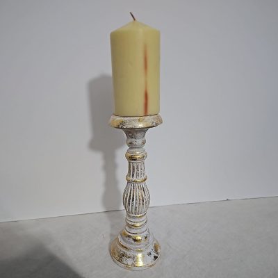 Petit Candélabre - Or Blanc