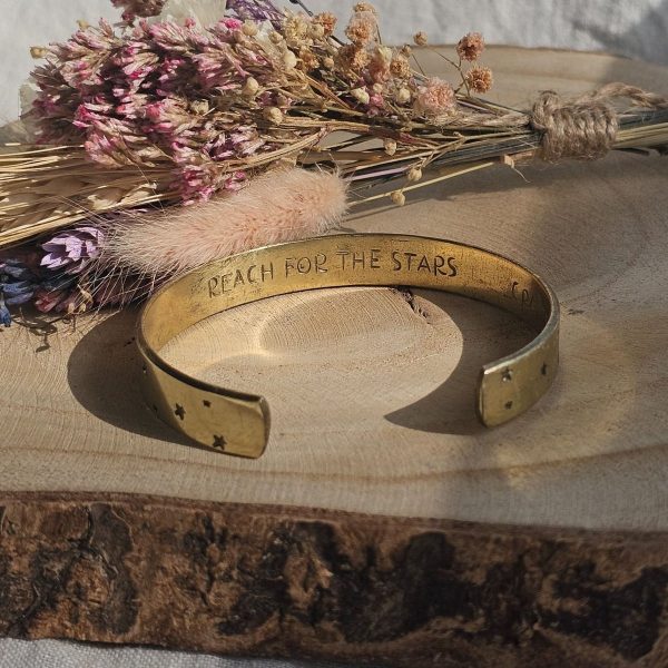 Bracelet Inspiration - Étoiles en Laiton – Image 2