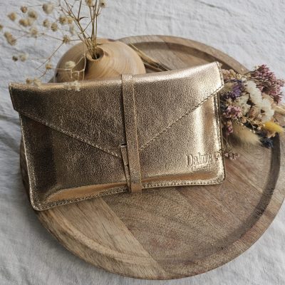 Pochette dorée pour oracles ou tarot