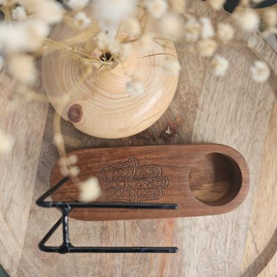 Petit Brûleur Palo Santo - Bois de Teck - Hamsa Design