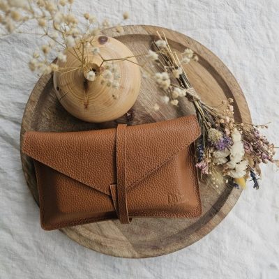 Pochette marron pour oracles ou tarot