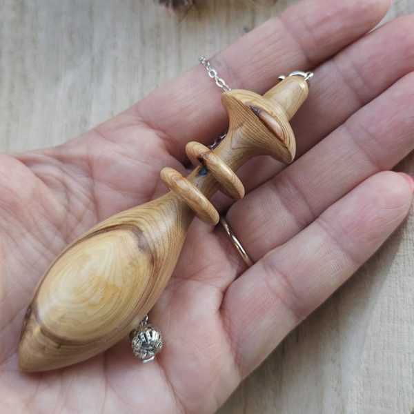 Pendule égyptienne de Thot en bois de genévrier cade – Image 3