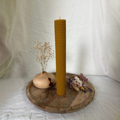 Bougie au miel 25 cm x 3cm