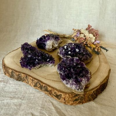 Druse d'améthyste 140-180g