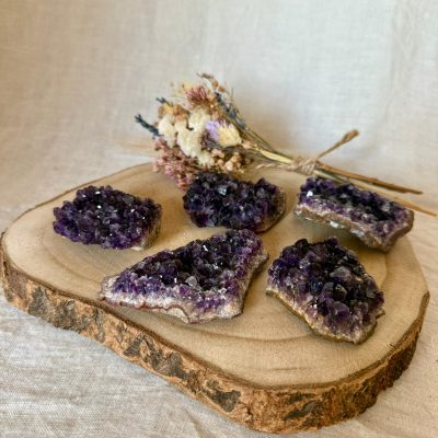 Druse d'améthyste 80 -100g