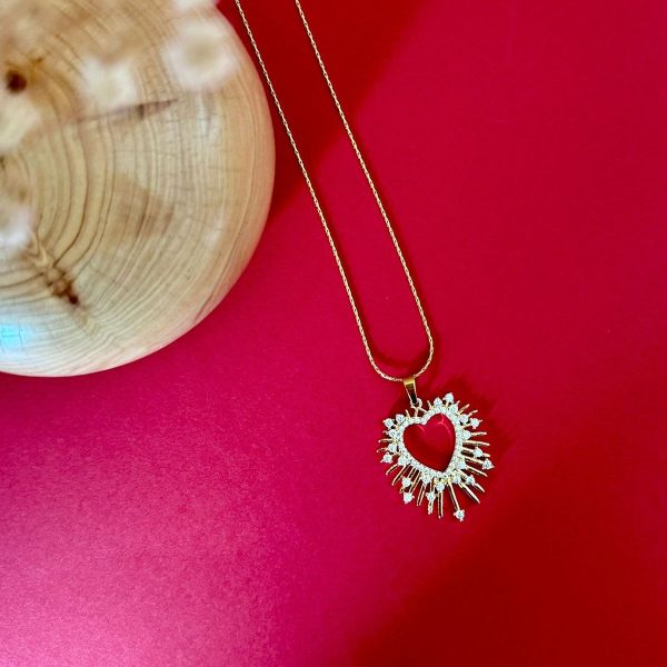Collier pendentif en zircone – Image 2