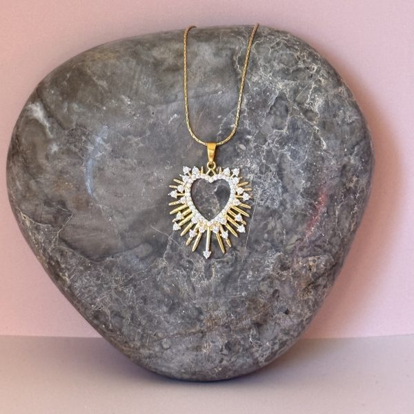 Collier pendentif en zircone – Image 3