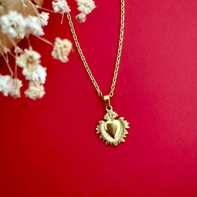 Collier pendentif Sacré-Cœur
