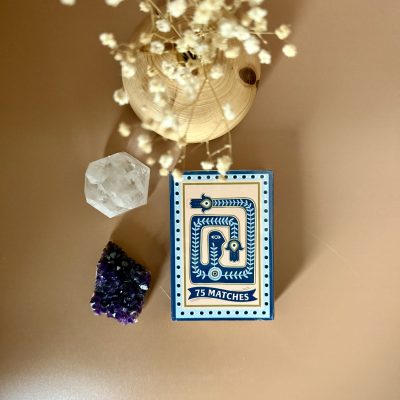 Boîte de 75 Allumettes – Yeux Bleus