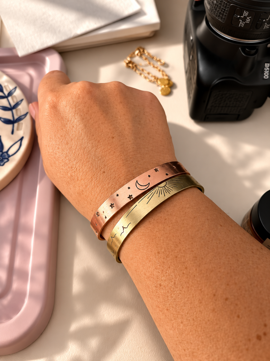 Bracelet Inspiration - Étoiles en cuivre – Image 2