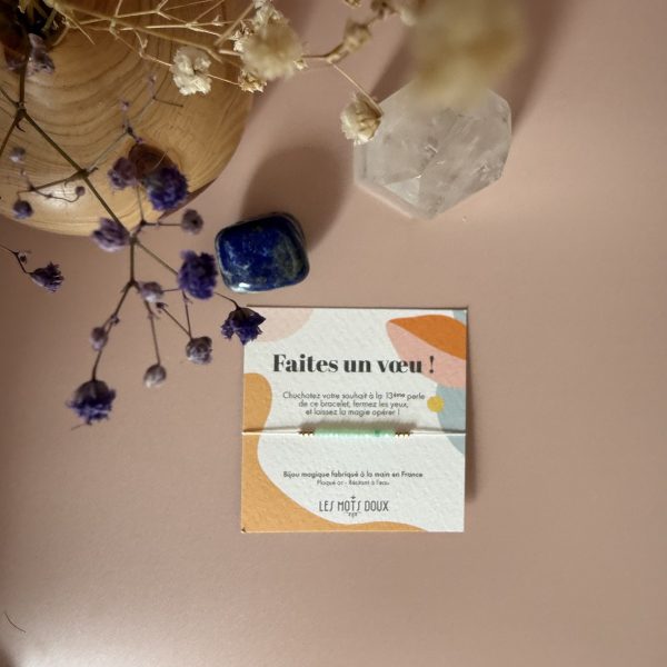 Faire un bracelet de vœu - Opale. LES MOTS DOUX – Image 2