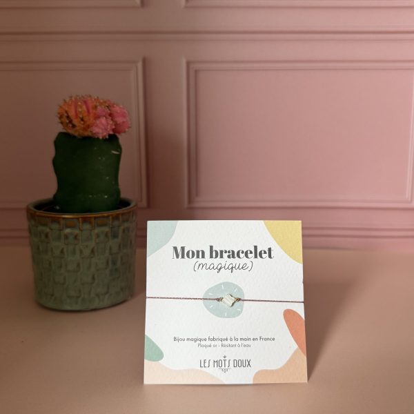 Copie du Bracelet Trèfle Rose (Magique) ~ LES MOTS DOUX