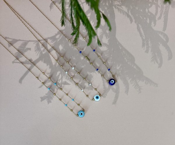 Collier oeil bleu – Image 3