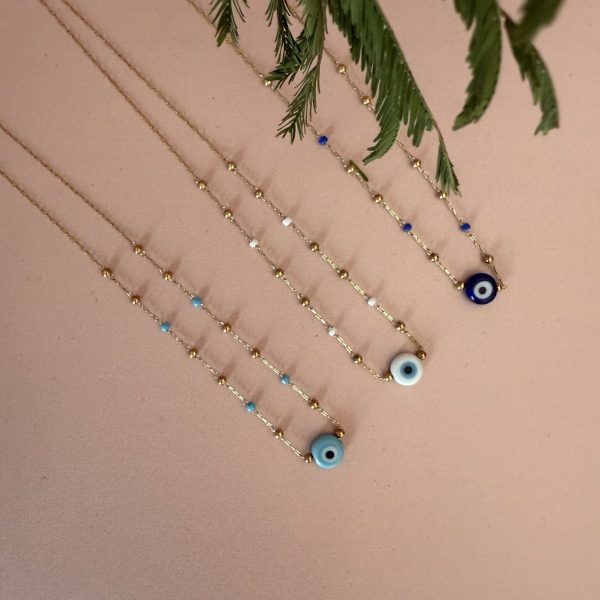 Collier oeil turc turquoise – Image 2