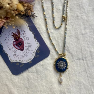 Sautoir corpus labradorite | Arkéologie