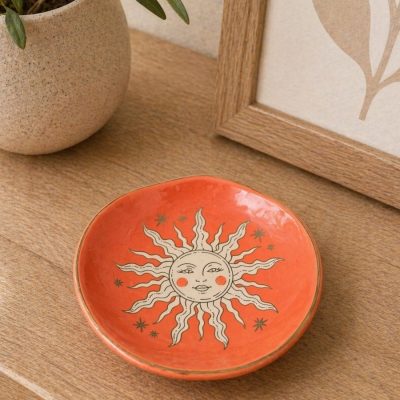 Plat porte-objets motif soleil